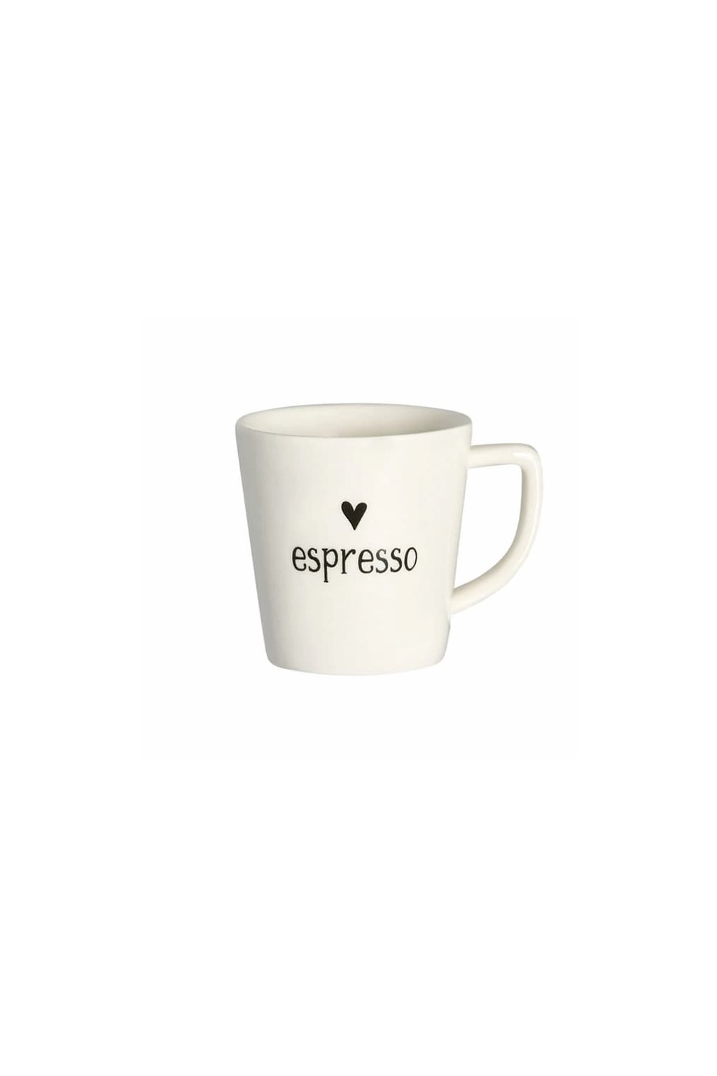 espresso šálky biela porcelán
