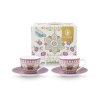 Sada 2 espresso šálok s tanierikom Lily&Lotus 120 ml