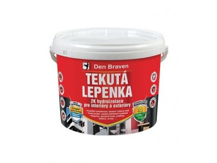Den Braven Tekutá lepenka Hydroizolácia 7kg