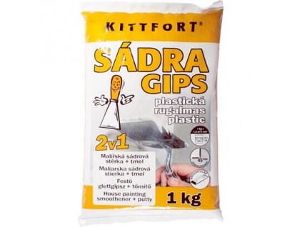 Sádra Kittfort plastická 1kg