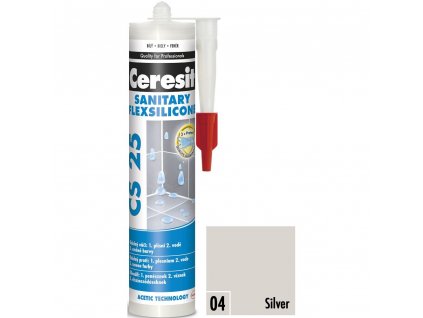 ceresit silikon CS25 04 silver