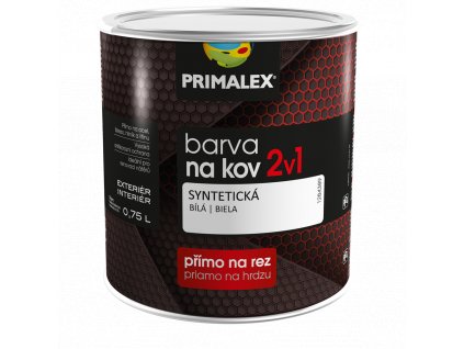 Primalex Farba na kov 2v1 priamo na hrdzu  0,75 l