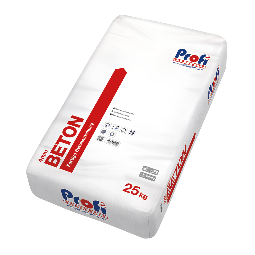 Beton Profibaustoffe C25 25kg 4mm