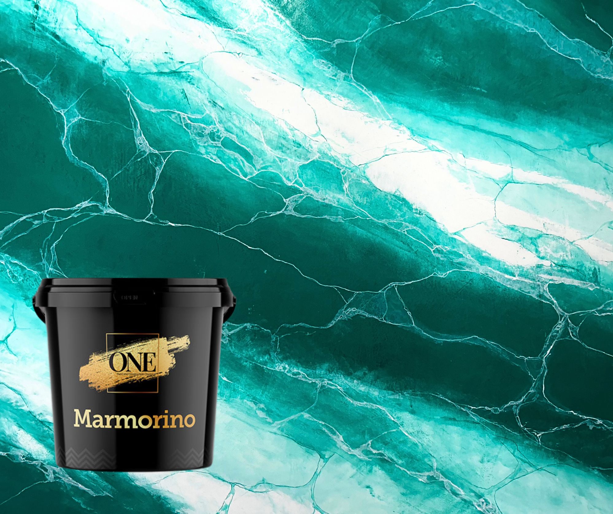 OnePaint Marmorino mramorový efekt, dekoratívna stierka Balenie: 4 kg, Variant: FINE - jemnejšia štruktúra