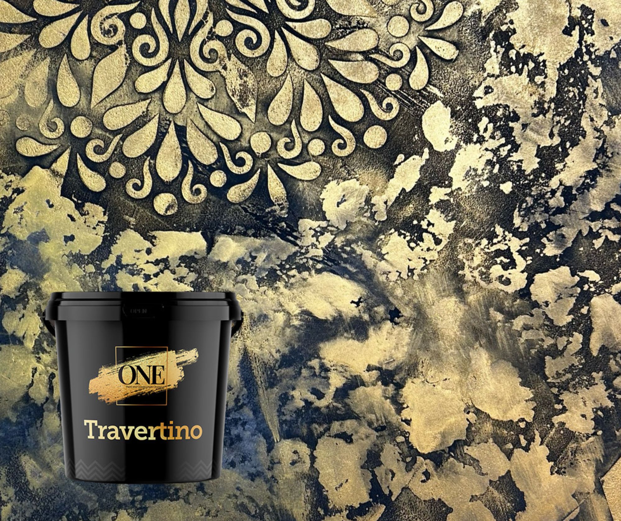 OnePaint Travertino travertín, dekoratívna stierka Balenie: 10 kg, Farba: BASE