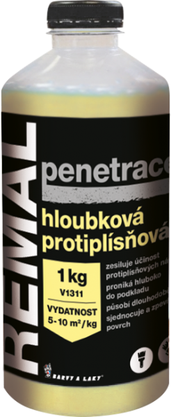 REMAL hĺbková protiplesňová penetrácia Balenie: 1 kg
