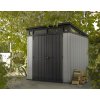 zahradny domcek keter artisan 7x7 grafitovy sedy s podlahou image1 big ies120366266