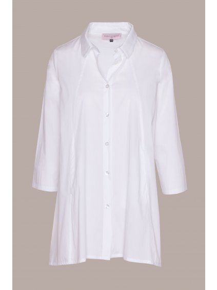 Bílá bavlněná košile Piero Moretti