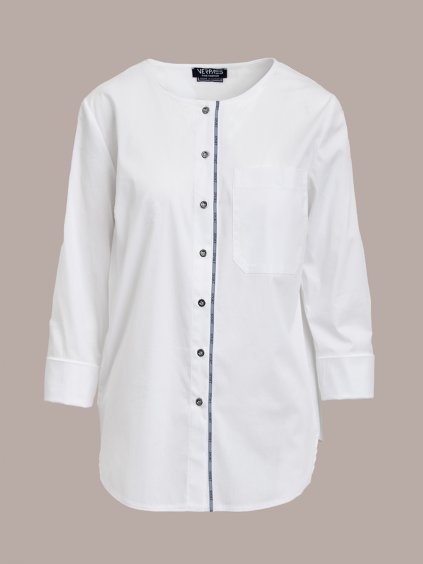 Bílá bavlněná košile Verpass