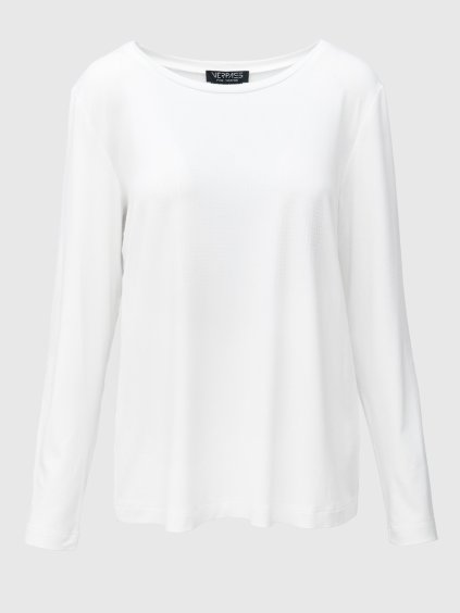 Bílé tričko s dlouhým rukávem Verpassjpg