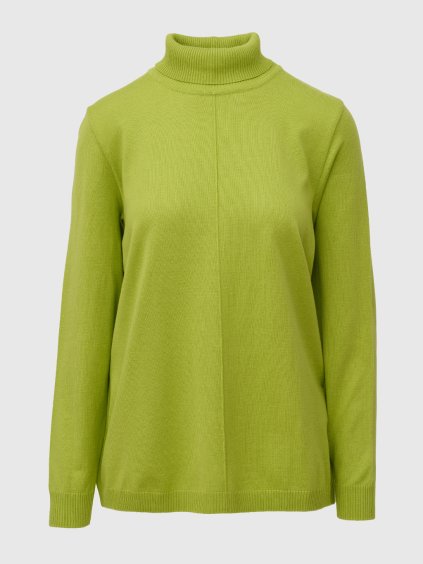 Zelený rolákový svetr Verpass