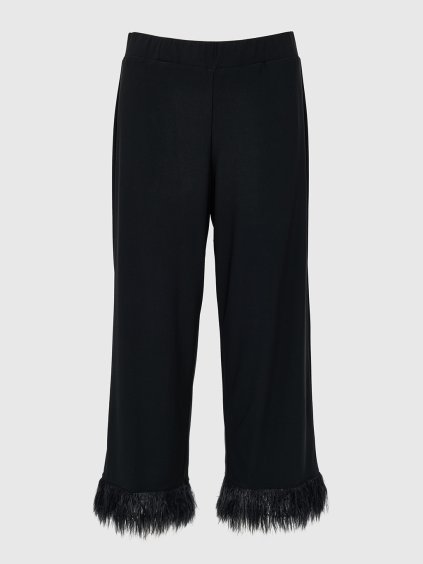 Černé společenské kalhoty Verpass