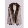 Béžová zimní bunda Roberta Biagi