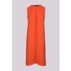 Dámská oranžová dlouhá vesta Lolajpg