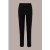 Černé viskózové kalhoty Sandro Ferrone