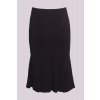Černá sukně godet Piero Moretti