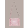 Dámská kabelka v pudrově růžové barvě