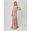 Společenské šaty pudrově růžové Mangano
