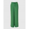 Dámské zelené viskózové kalhoty Erfo