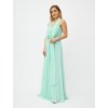 Mentolové dlouhé společenské šaty Joenia