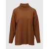 Hnědý rolákový svetr Verpass