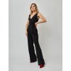 Dámský černý pruhovaný overal Sandro Ferrone