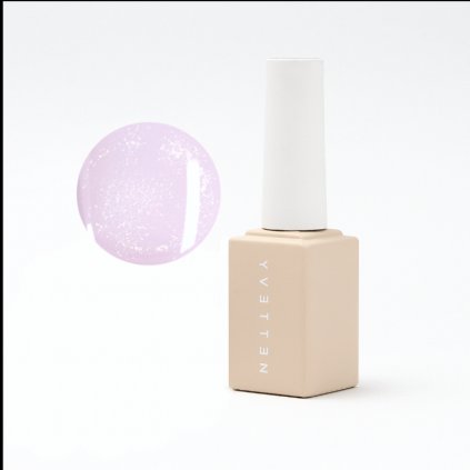 Gummy base GLITTER LILAC 8ml