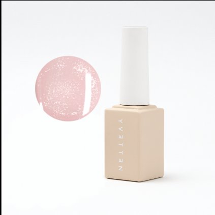 Gummy base GLITTER NUDE 8ml