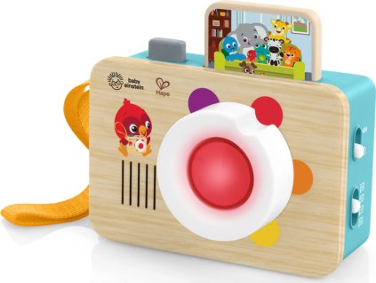 BABY EINSTEIN BABY EINSTEIN Hračka interaktivní se zvukem fotoaparát HAPE 6m+