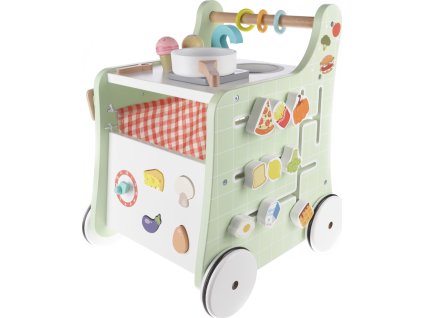 ZOPA Dřevěné aktivity chodítko kuchyňka (Varianta Wood)