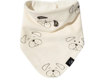 ESITO Šátek na krk bavlna Tlapka - 0 - 3 roky