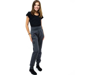 ESITO | Rostoucí tepláky Mono Grey (Velikost 86)