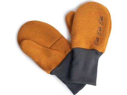 ESITO Palcové rukavice zateplené Warmkeeper Antique gold - 1 - 2 roky