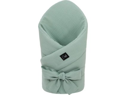 ESITO Mušelínová zavinovačka pro miminko Olive 85x85 cm - 85 x 85 cm