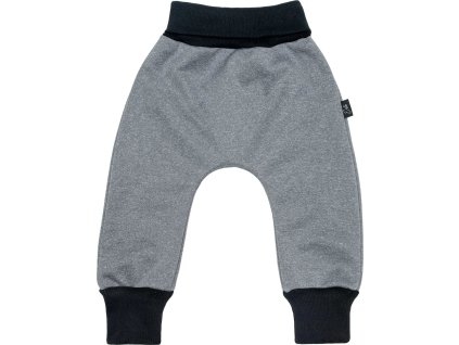ESITO | Dětské softshellové kalhoty Šedý melír (Velikost 80)
