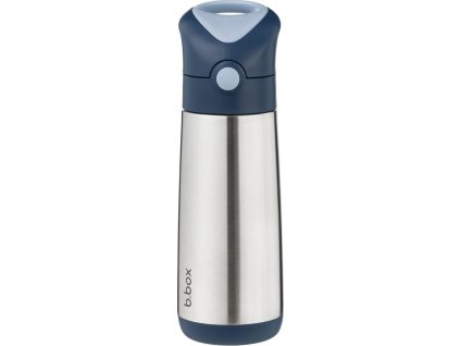 Termoska na pití s brčkem 500 ml - midnight