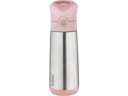 Termoska na pití s brčkem 500 ml - blush crush