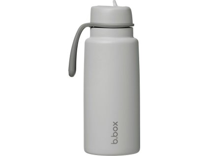 Nerezová termolahev s brčkem 1l - shadow