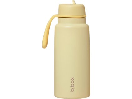 Nerezová termolahev s brčkem 1l - lemon twist