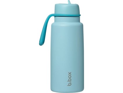 Nerezová termolahev s brčkem 1l - lagoon