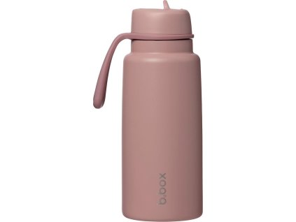 Nerezová termolahev s brčkem 1l - berry smoothie