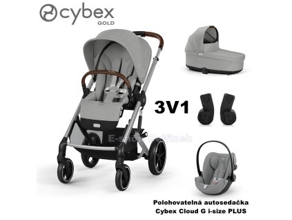 cybex Balios S Lux Stone Grey 3v1