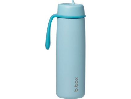 Nerezová termolahev s brčkem 690 ml - lagoon