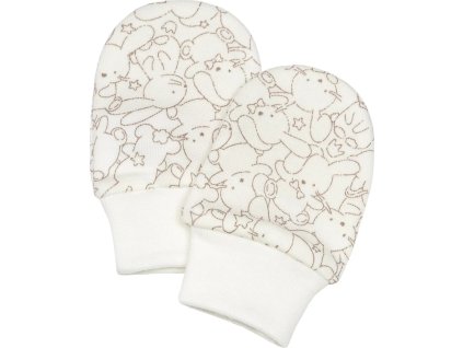 ESITO | Bavlněné kojenecké rukavice Zája vel. 56 - 68 (Velikost 56)