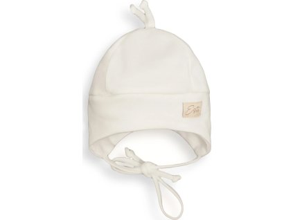 ESITO | Čepice pro miminko Mimi Zája Light cream jednobarevná (Velikost 30)
