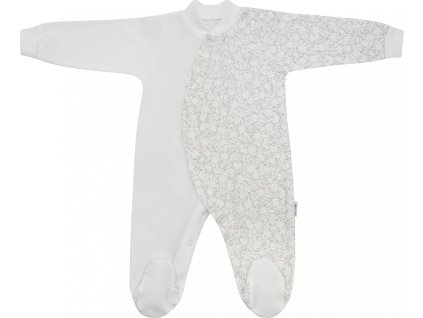 ESITO | Kojenecký overal Zája Light cream (Velikost 50)