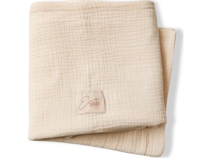 ESITO Mušelínová deka Cream - 75 x 100 cm