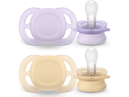 PHILIPS AVENT Philips AVENT Šidítko Ultrastart neutral 0-2m dívka, 2 ks