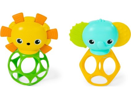 OBALL OBALL Hračka Oball Kousátka Soother Pals™ Easy-Grasp 2ks 3m+