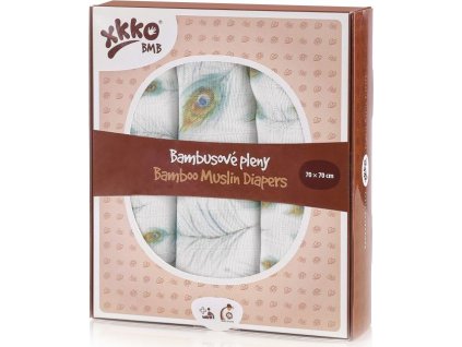 xkko bmb 70x70 digi peacock feathers mix box m